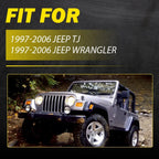 Set of 2 Front Door Pull Handles for Jeep Wrangler TJ (1997–2006)