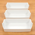 3 Pack Door Shelf Bin for Roper Whirlpool Refrigerators