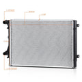 Aluminum OE Style Radiator for VW Jetta/GTI/Beetle/Passat (2008–2016) DPI-13212