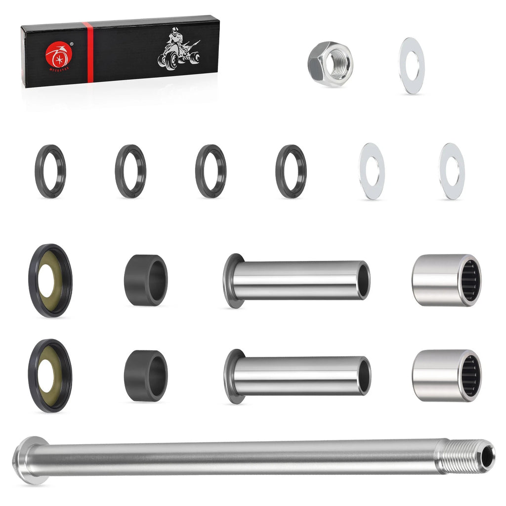 Rear Swing Arm Bearing Seal Kit w/ Bolt for Kawasaki KFX400 (2003–2006)