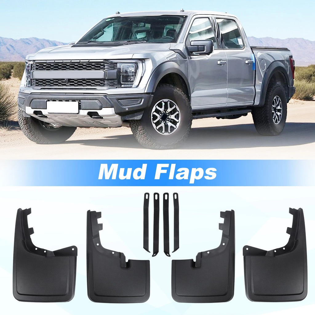 Set of 2 Splash Guards Mud Flaps for Ford F-150 (2021–2025) ML3Z16A550AA