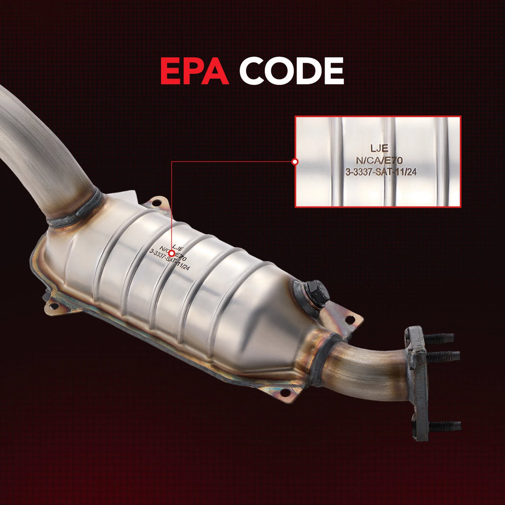 Stainless Front Catalytic Converter for 2007-2008 Honda Fit 1.5L (EPA)