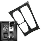 Carbon Fiber Gear Shift Box Panel Trim for BMW E70 X5 E71 X6 (2008–2013) RHD