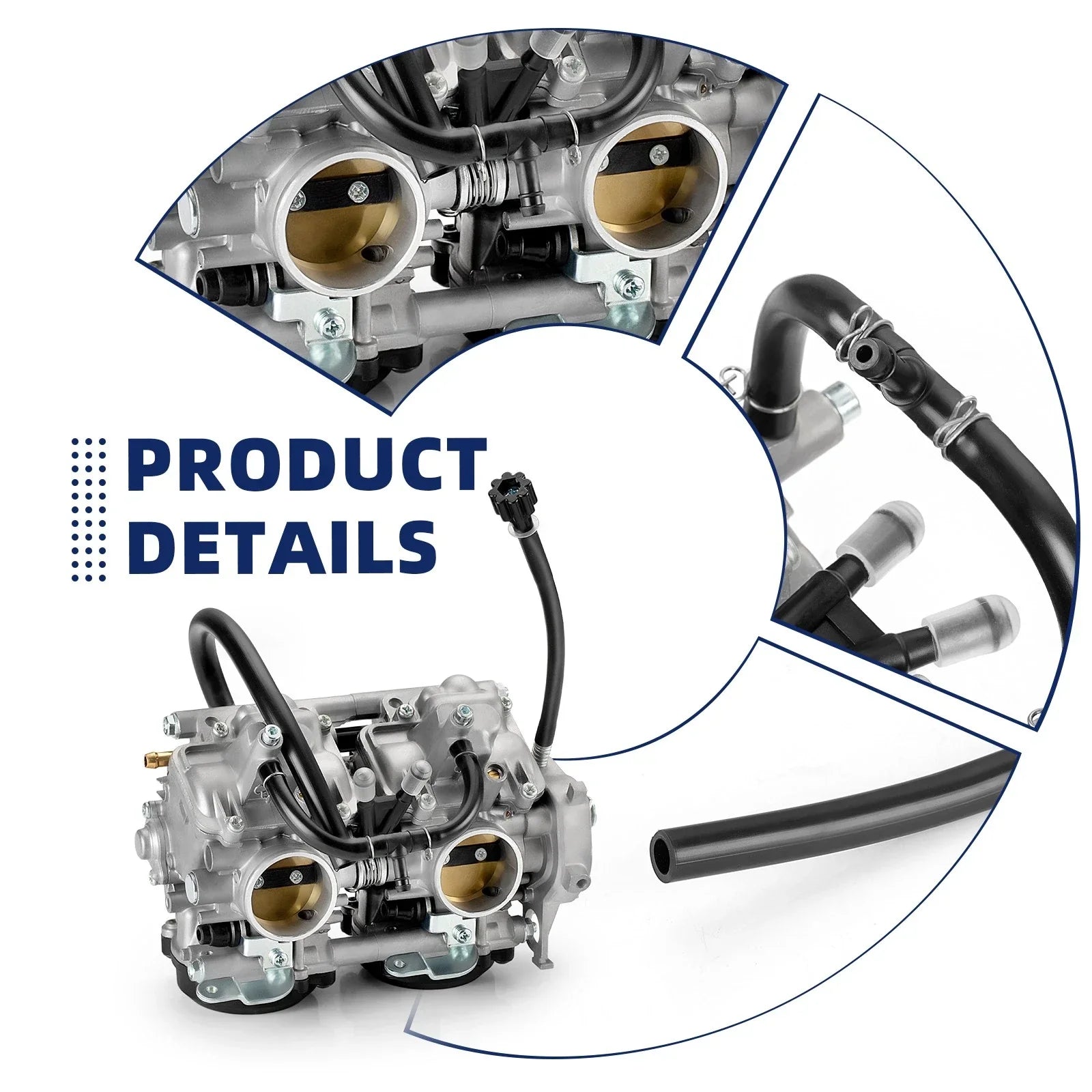 Carburetor Carb w/ Intake Manifold for Kawasaki KFX700 (2004–2011)