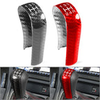 Carbon Fiber Console Gear Shift Knob Cover for Nissan GTR R32 R33 R34 (1989–2002)