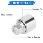 Type R Wheel Lock Lugnut Antitheft Screw Nut Removal Key Socket for Skoda VW 