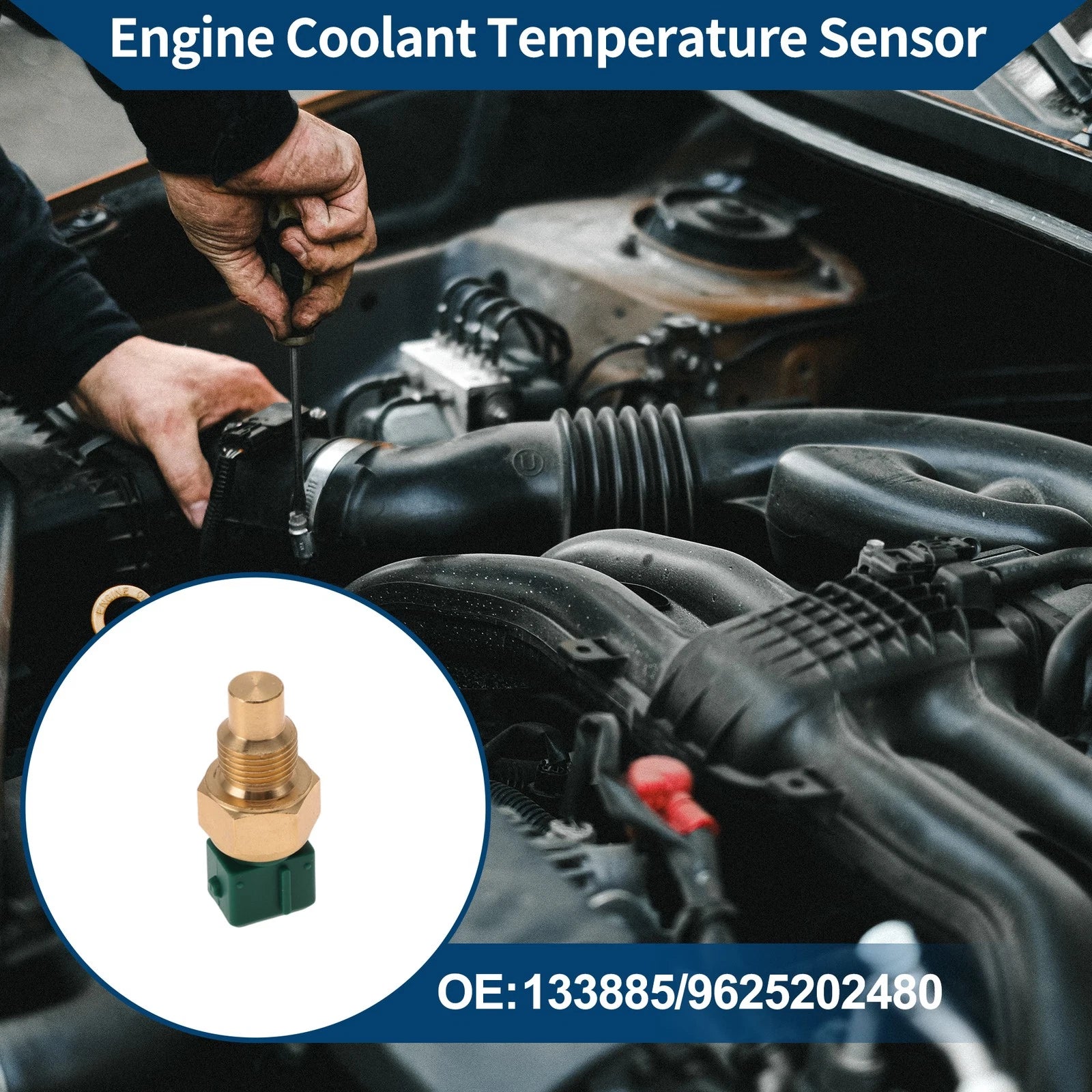 Engine Coolant Temperature Sensor No. 133885 for Ford Focus (2004–2011)