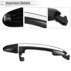 Front Left Right Door Handles for Hyundai Santa Fe (2007–2012)