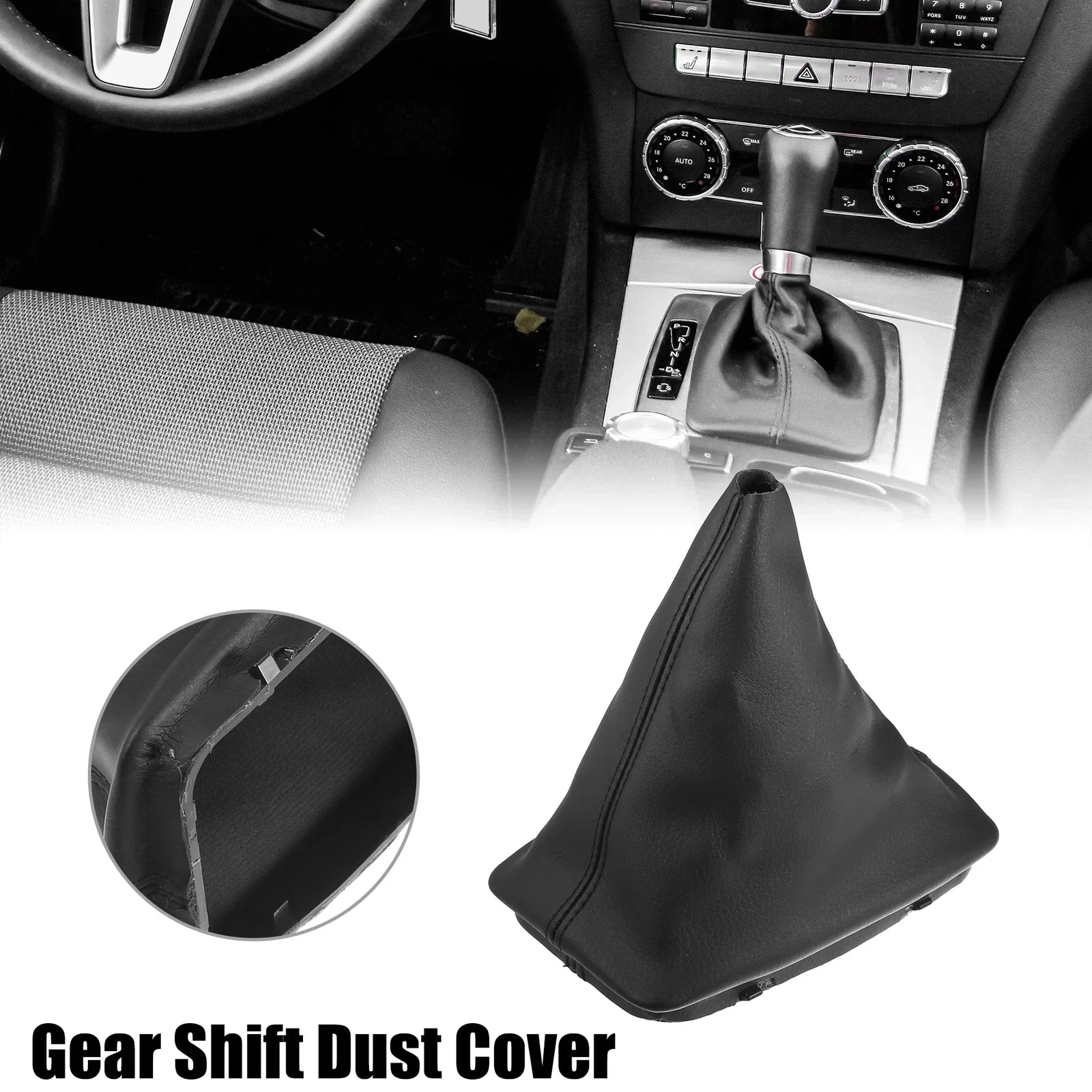Shift Boot Cover for Mercedes-Benz C-Class W204 (2008-2013)