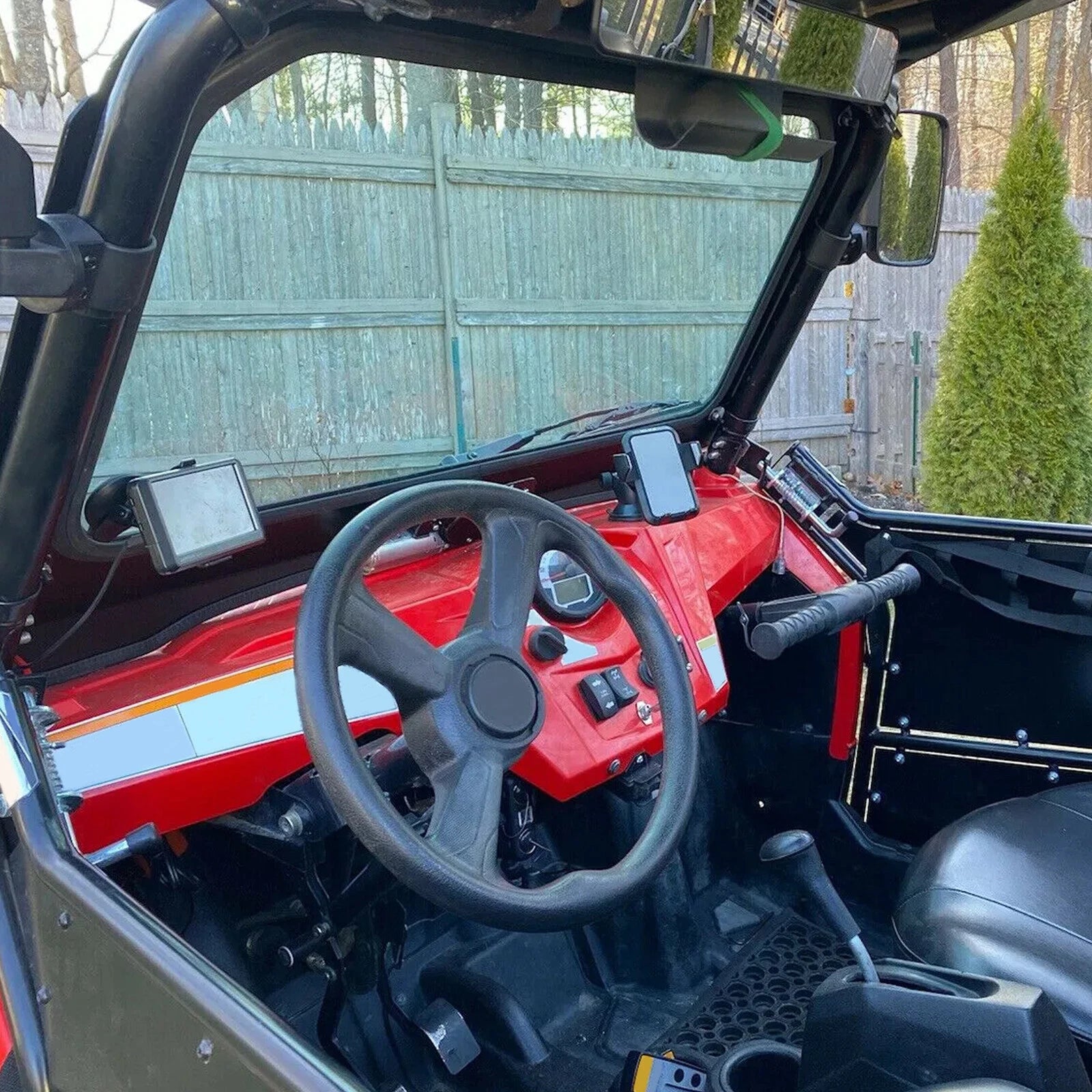 Full Glass Windshield with Wiper for Polaris RZR 570 800 XP 900 (2008–2014)