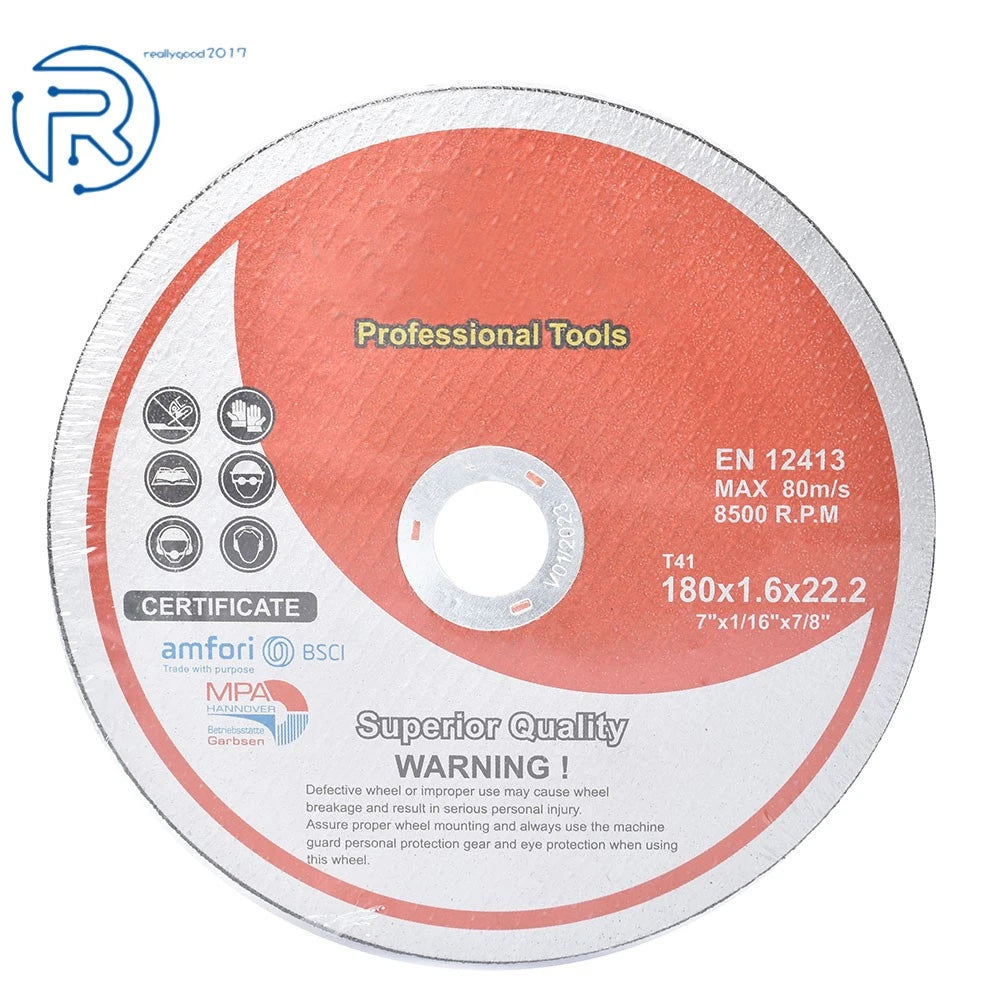 Cut-off Wheels for Metal Stainless Steel (7"×1/16"×7/8") - 100 Pack