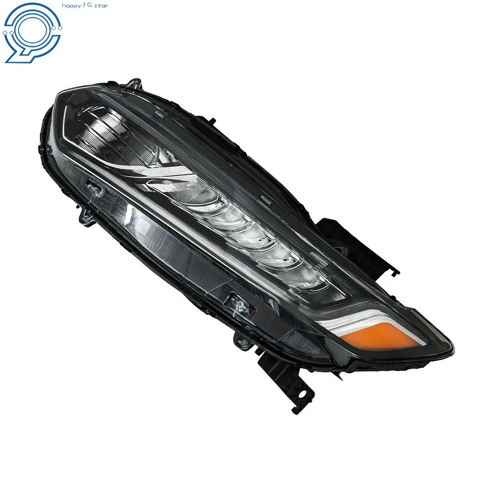 Halogen Headlight with LED DRL for Honda Accord (2018–2020) Chrome Clear Left