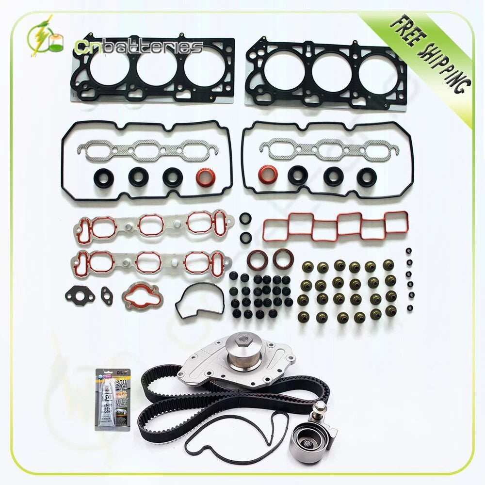 Timing Belt Kit Water Pump Head Gasket Set for Chrysler 300 Dodge Charger (2005–2010)