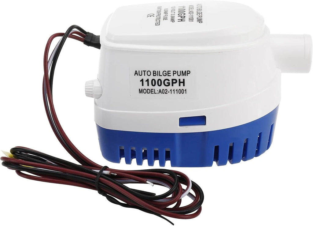 12V Automatic Submersible Bilge Water Pump for Boat (1100GPH)