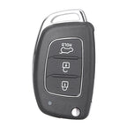 3-Button Remote Smart Key Fob Shell Cover for Hyundai Santa Fe (2013–2014)