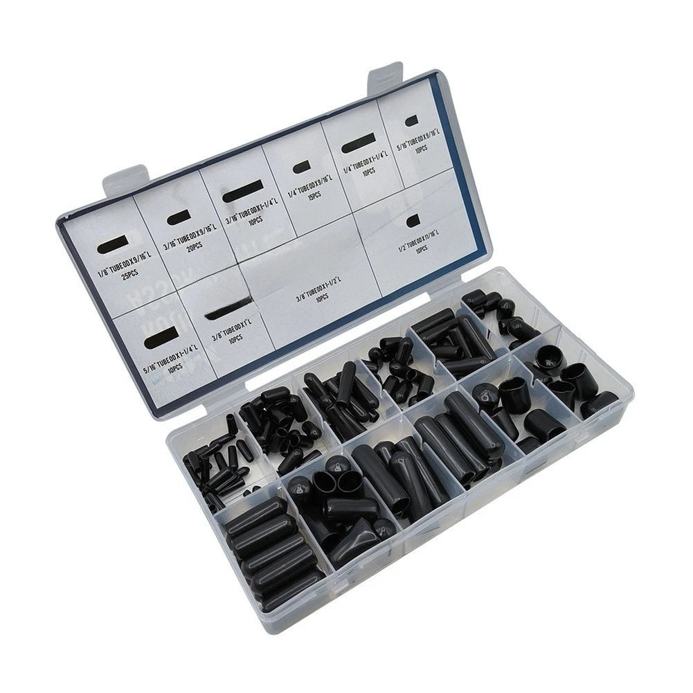 130 Pcs PVC Dust Covers for Threaded Pipes and Fittings (Industrial Use)