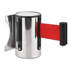 Stainless Steel Queue Barrier Retractable Strip for Universal Use (1pc)