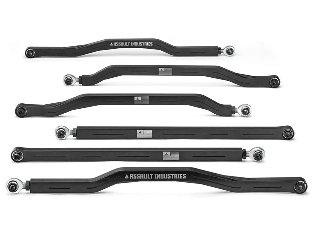 Assault Industries High-Clearance Billet Aluminum Radius Arms for Can-Am Maverick (2013–2023)