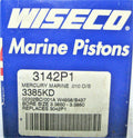 Wiseco 3142P1 Piston Kit for Mercury Outboard (Boat)