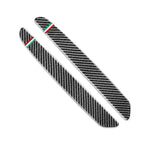 2X Door Sill Scuff Guard Plate Cover Trim for Alfa Romeo Giulia (2015–2019)