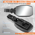Universal UTV Side View Mirrors with Clamp for Roll Cage