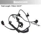 Front Right ABS Speed Sensor for Mitsubishi L200 (2012–2015) No.4670A596