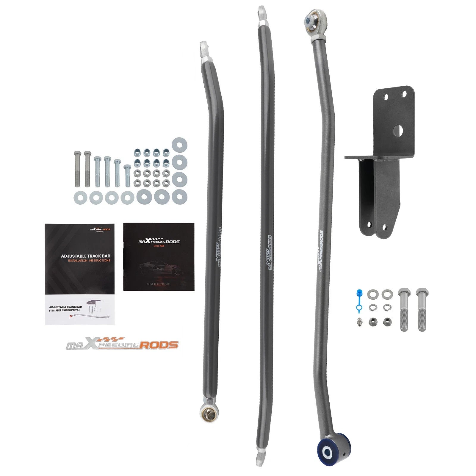 Adjustable Track Bar and Steering Crossover Kit for Jeep Cherokee XJ (1984–2001)