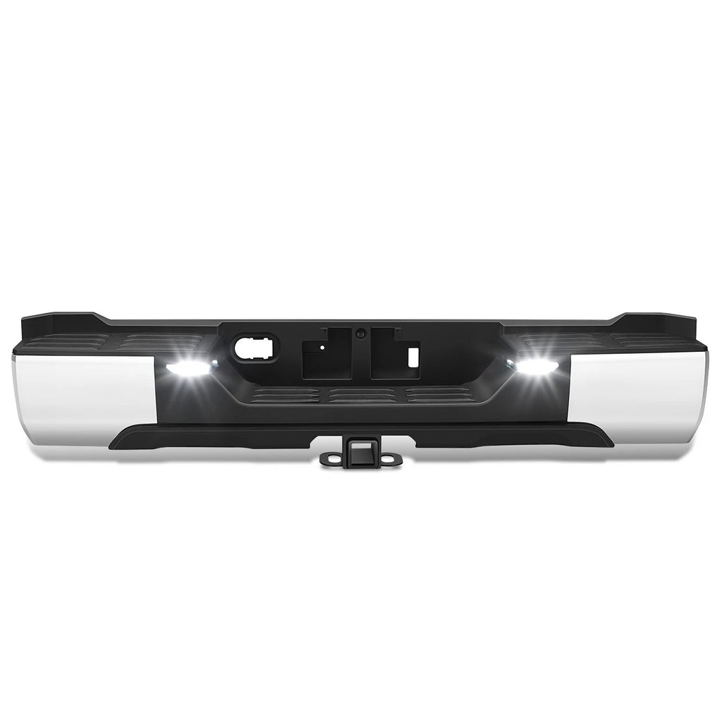 Chrome Rear Step Bumper w/ LED for Toyota Tundra (2022–2026)