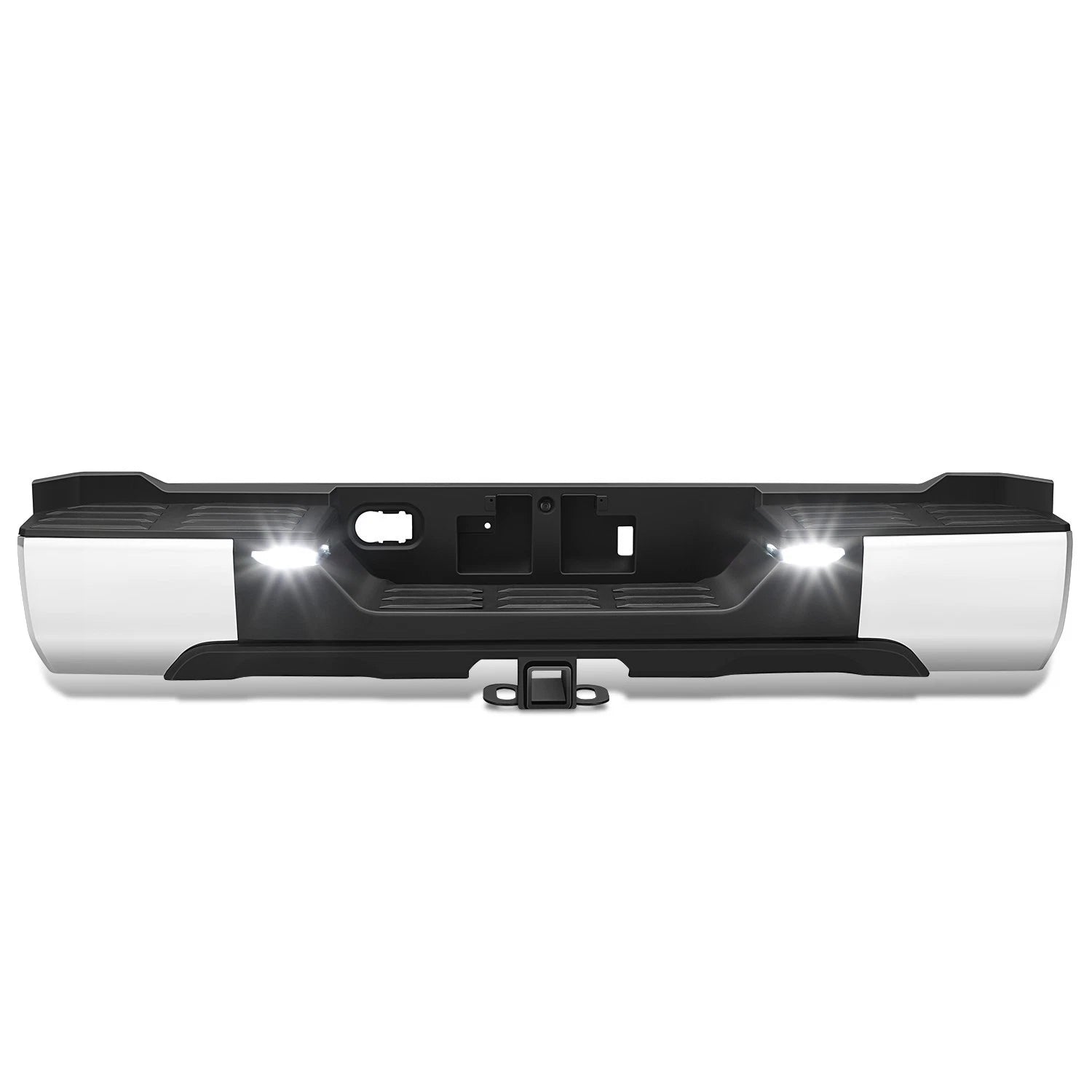 Chrome Rear Step Bumper w/ LED for Toyota Tundra (2022–2026)