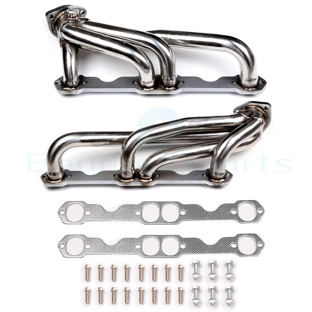 Stainless Steel Header Manifold for Chevy GM C/K C10 5.0L 5.7L (1988–1997)