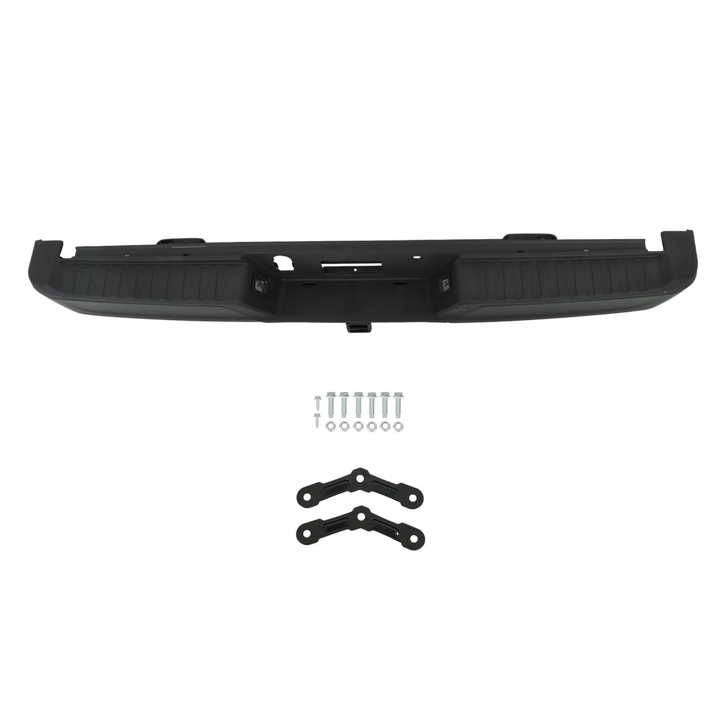 Steel Black Rear Bumper Assembly for Ford F-150 (2021–2023)