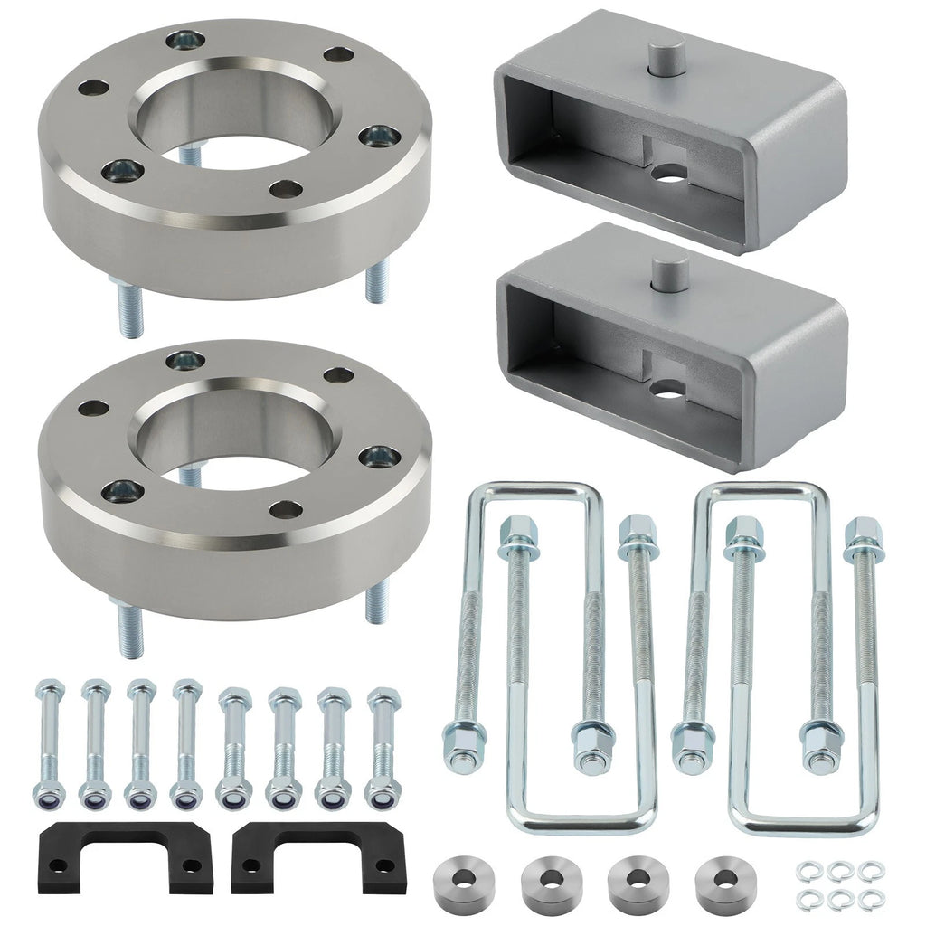 3" Front + 2" Rear Lift Kit For Chevy Silverado 1500 2007-2020 2WD 4WD Diff Drop