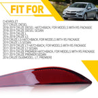 Right Rear Bumper Light Reflector for Chevrolet Cruze (2016–2019)