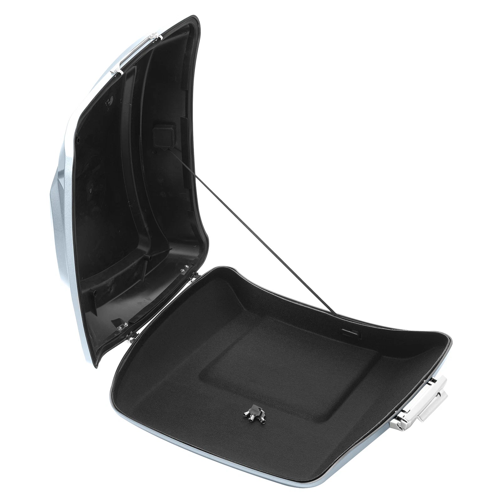 Razor Trunk for Harley Touring Street Road Glide (2014–2024) Silver