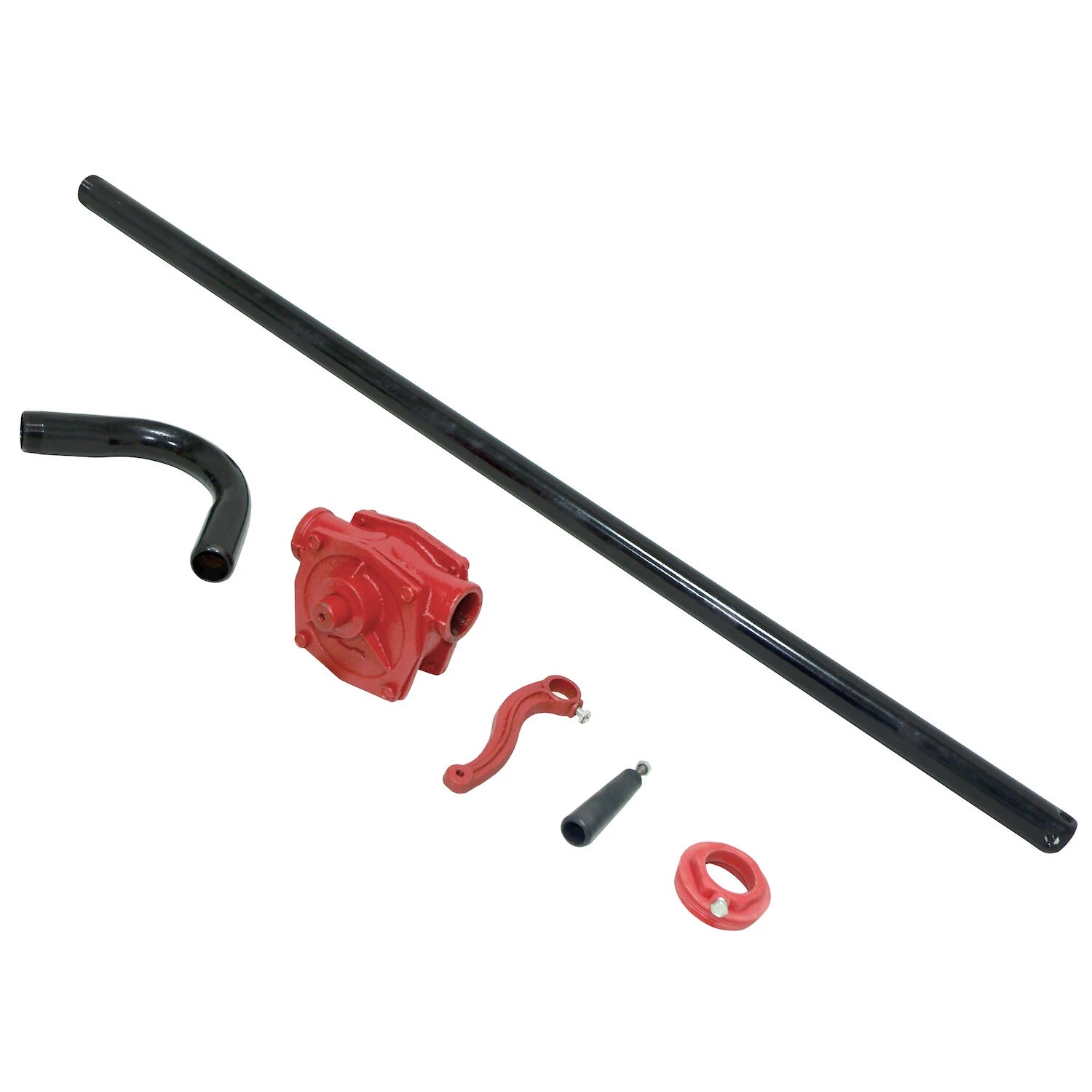 Rotary Hand Pump for 55 Gallon Drum Oil Fuel Barrel Heavy Duty