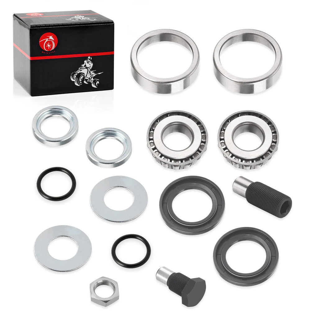 Swing Arm Bearing Seal Kit w Shaft for Kawasaki Brute Force 650 4x4 (2005–2013)