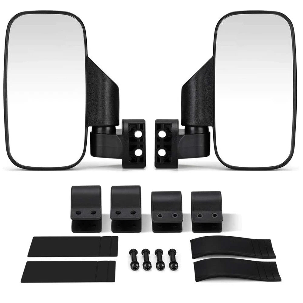 Set of 2 Rear Side View Mirrors for Polaris RZR S 800 900 XP1000 (2011–2020)
