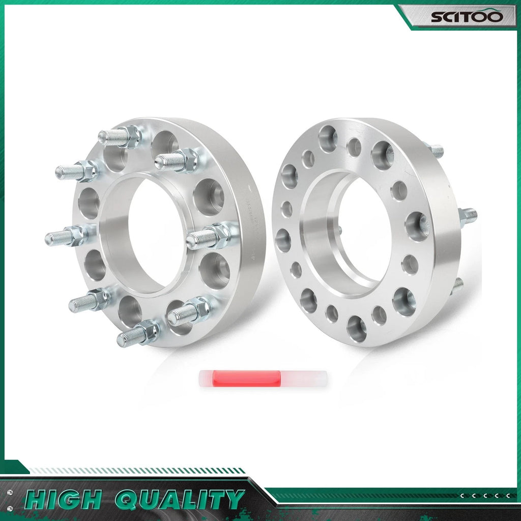 2X 8x6.5" to 8x180 1.5" Wheel Adapters M14x1.5 for GMC Savana 2500 3500 (1996–2024)