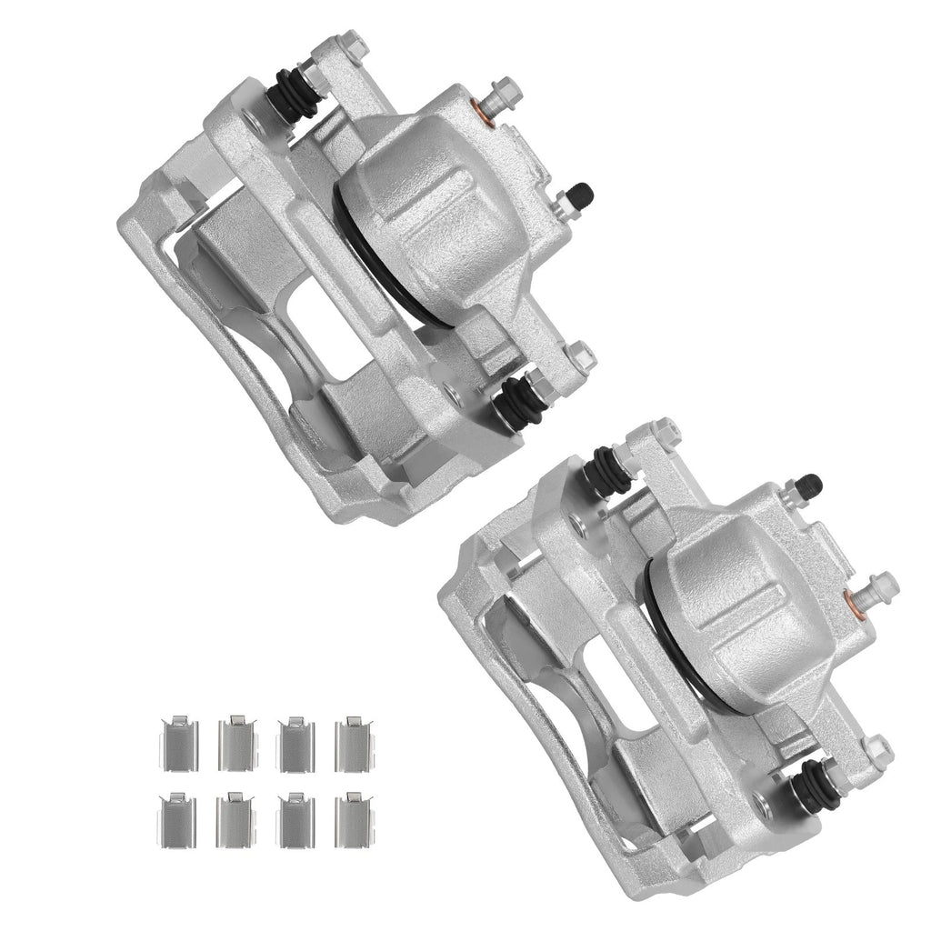 2X Brake Calipers w/ Bracket for Chrysler Town & Country Dodge Jeep Ram