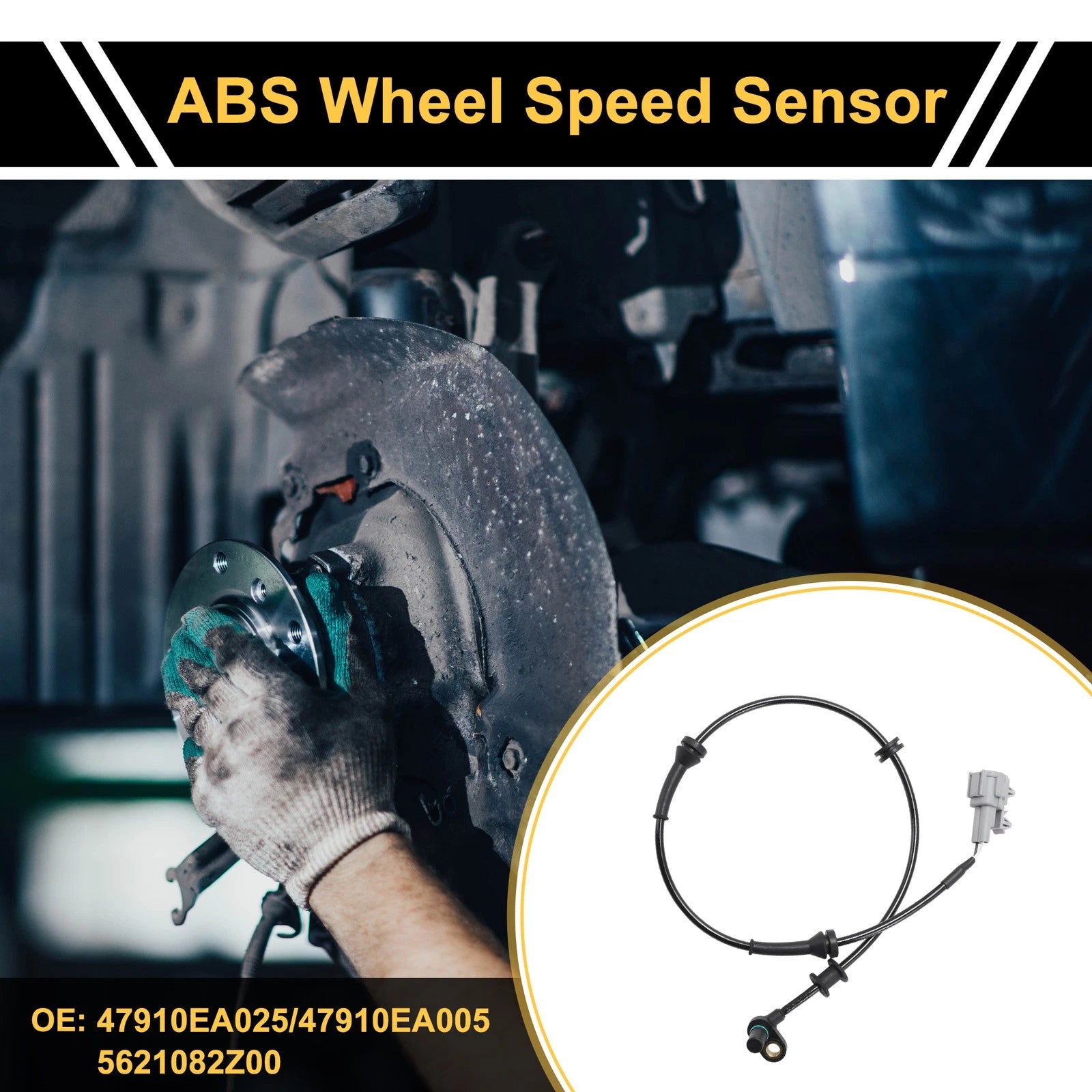 ABS Wheel Speed Sensor for Nissan Frontier (2005–2020) No. 47910EA025/47910EA005