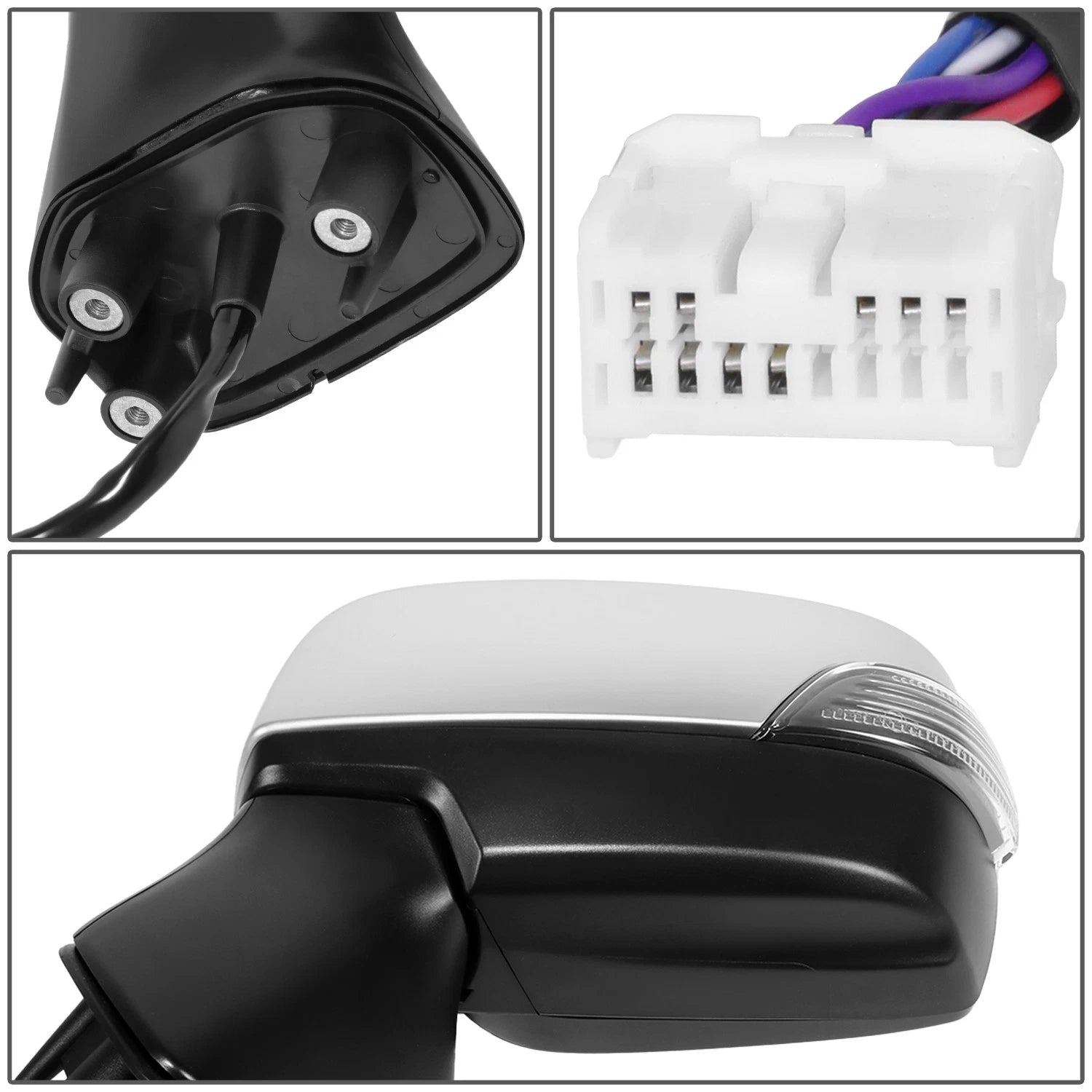 Power Heated Blind Spot Signal Side Mirror for Subaru Legacy Outback (2015–2017)