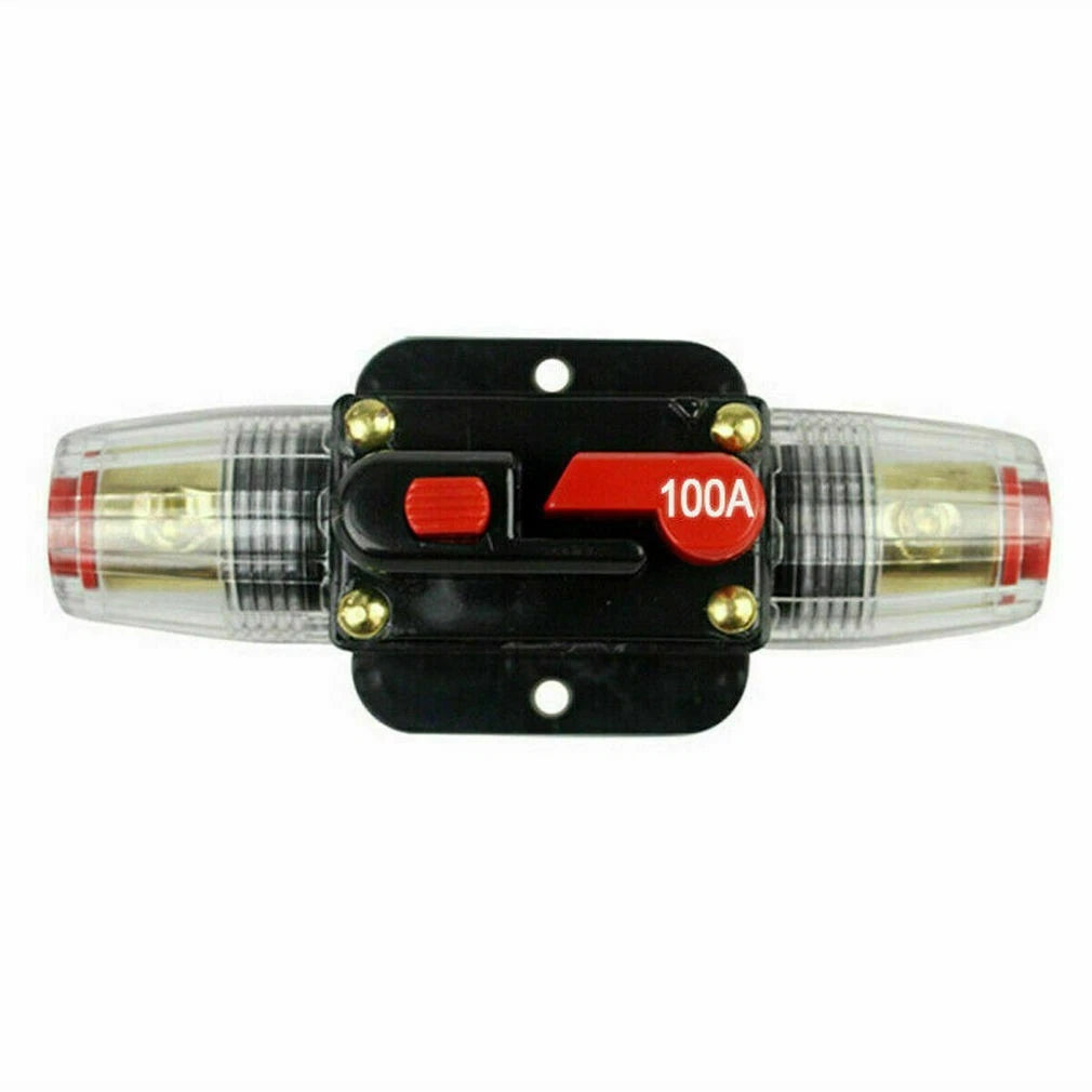 Circuit Breaker 12V DC Inline Trip 20-150AMP for Appliances Audio Electrical