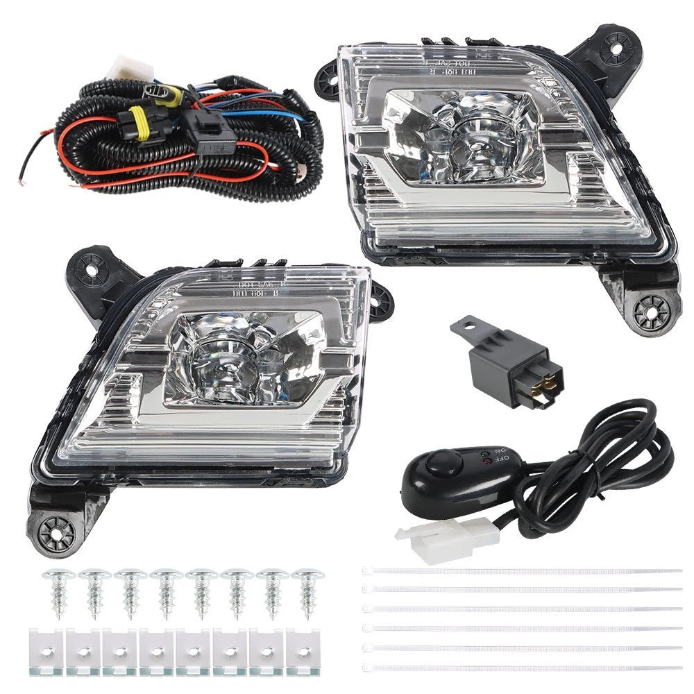 Fog Lights for Chevy Silverado 1500 LT RST (2019-2020)