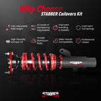 Adjustable Coilovers 24 Level Suspension Kit for Ford Focus ST (2013–2018)