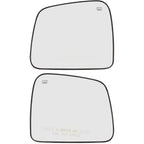 Set of 2 Heated Mirror Glass for Jeep Grand Cherokee, Dodge Durango