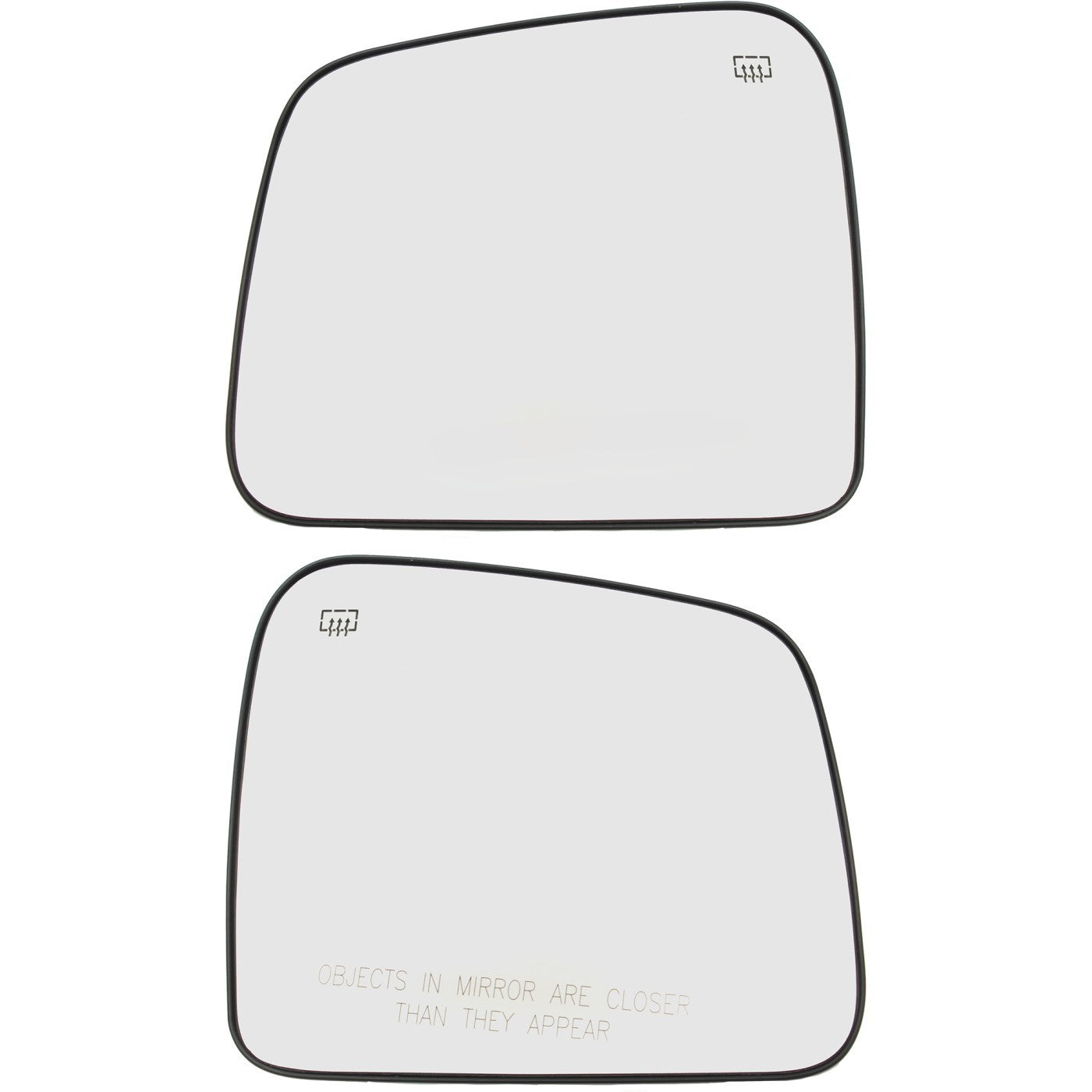 Set of 2 Heated Mirror Glass for Jeep Grand Cherokee, Dodge Durango
