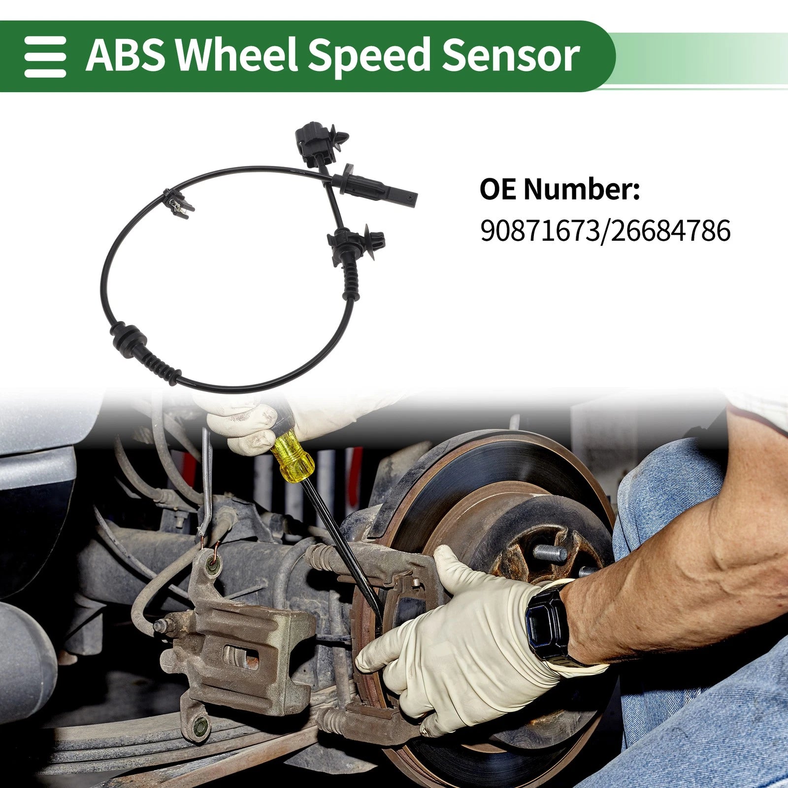 ABS Wheel Speed Sensor No. 90871673 for Chevrolet Sail 3 (2015–2020)