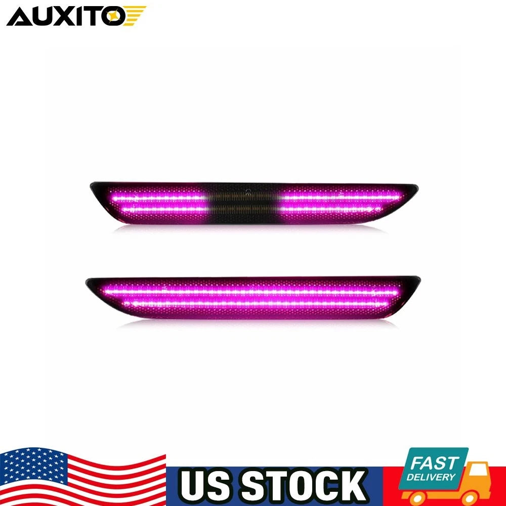 2X LED Side Marker Lights for Ford Mustang (2015–2023)