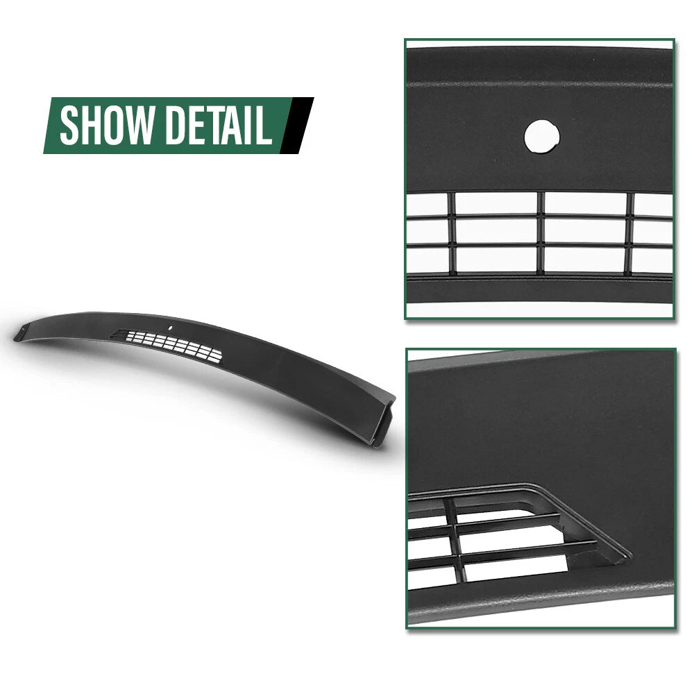 Black Upper Dash Panel Trim for Chevy Impala (2006–2016)