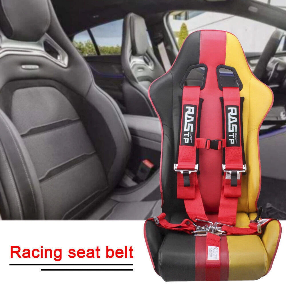 Pair 5 Point Racing Harness Seat Belt for ATV UTV